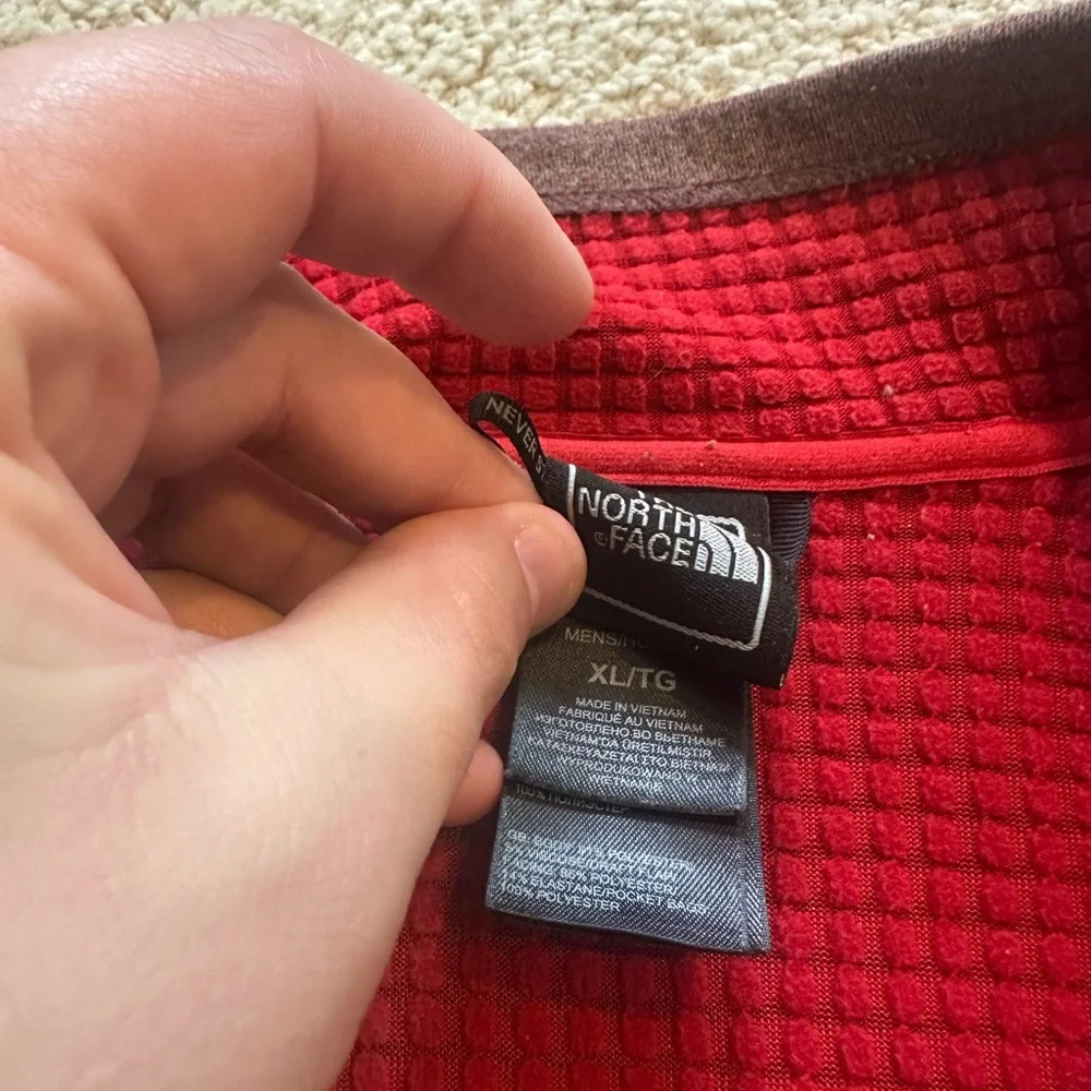 The North Face stay warm